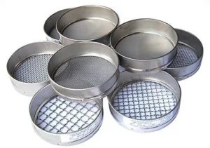 Peneira granulométrica