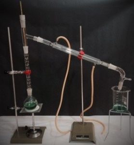 Aparelho de destilação fracionada